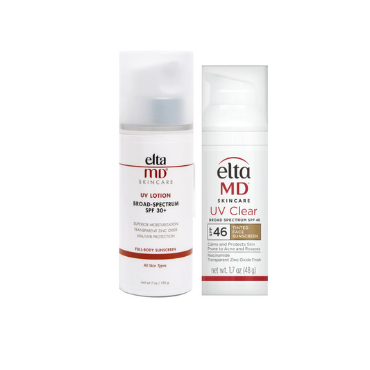 EltaMD Face and Body Sunscreen Combo- UV Clear Tinted